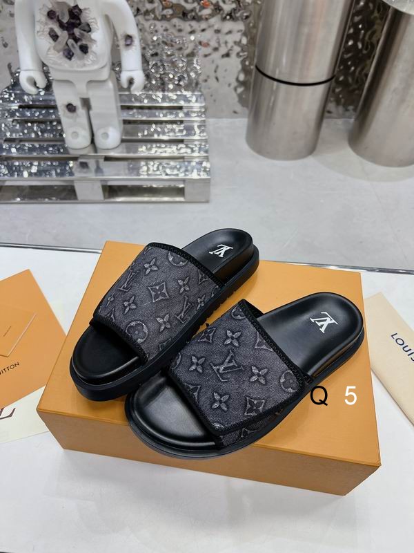 Louis Vuitton slippers men-LV6615S